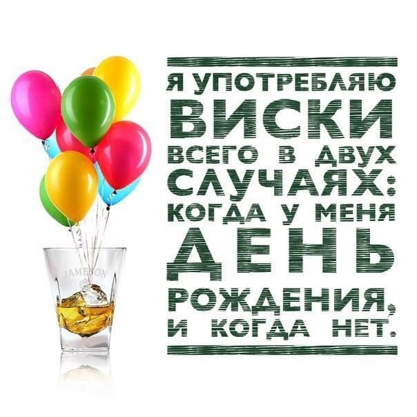 Поздравление С Днем Рождения Про Алкоголь