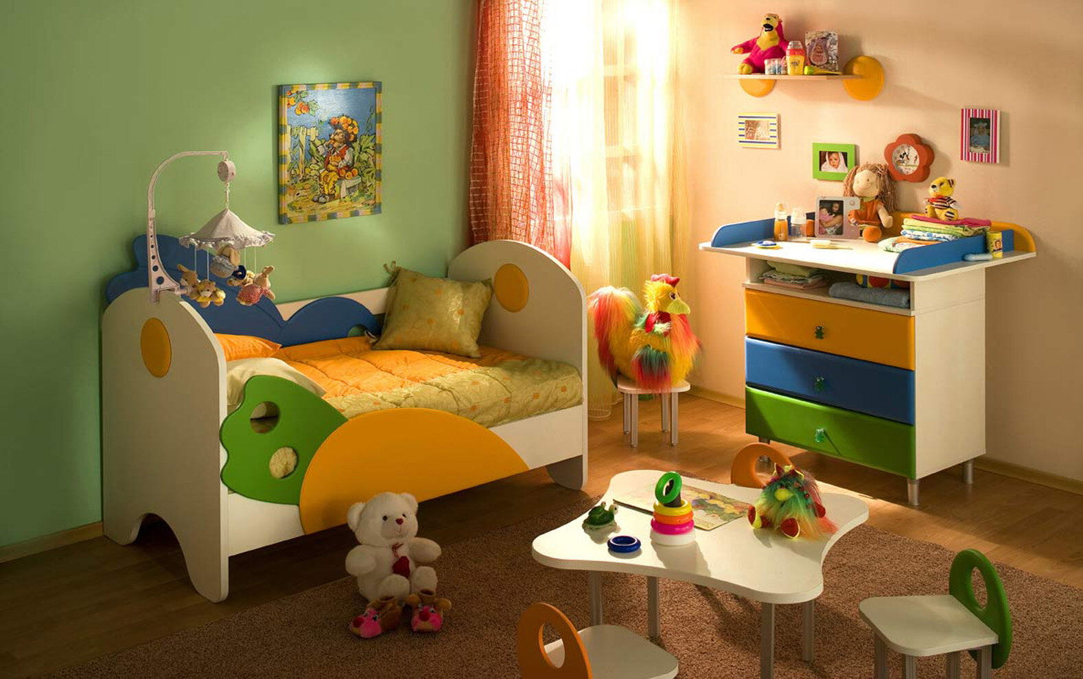 мебель для детской от 2 лет