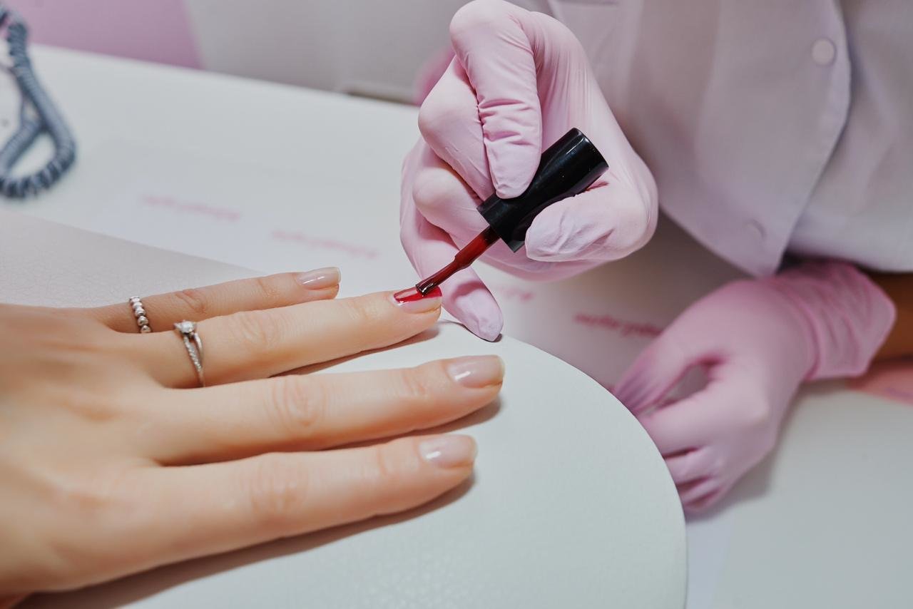 комбинированный маникюр для начинающих