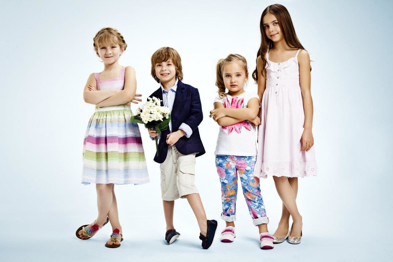Дети в рекламе одежды