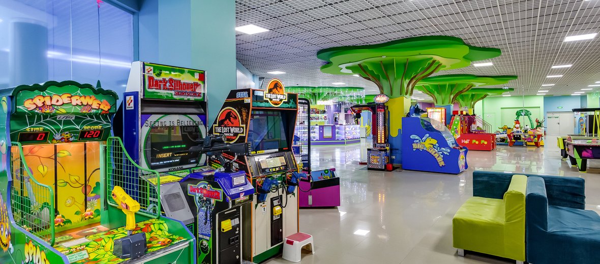 игровые автоматы для детей развлекательный центр