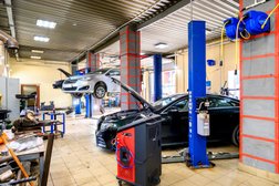 Автосервис СТО Альфа-плюс, с рейтингом 5 - находится по адресу Ленинградская область, Всеволожский район, деревня Новое Девяткино, Школьная улица, 7А 