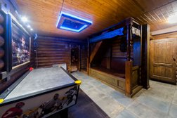 Банная усадьба на Хуторке, с рейтингом 5 - находится по адресу Московская область, Домодедово, микрорайон Западный, владение Дачник, с3 