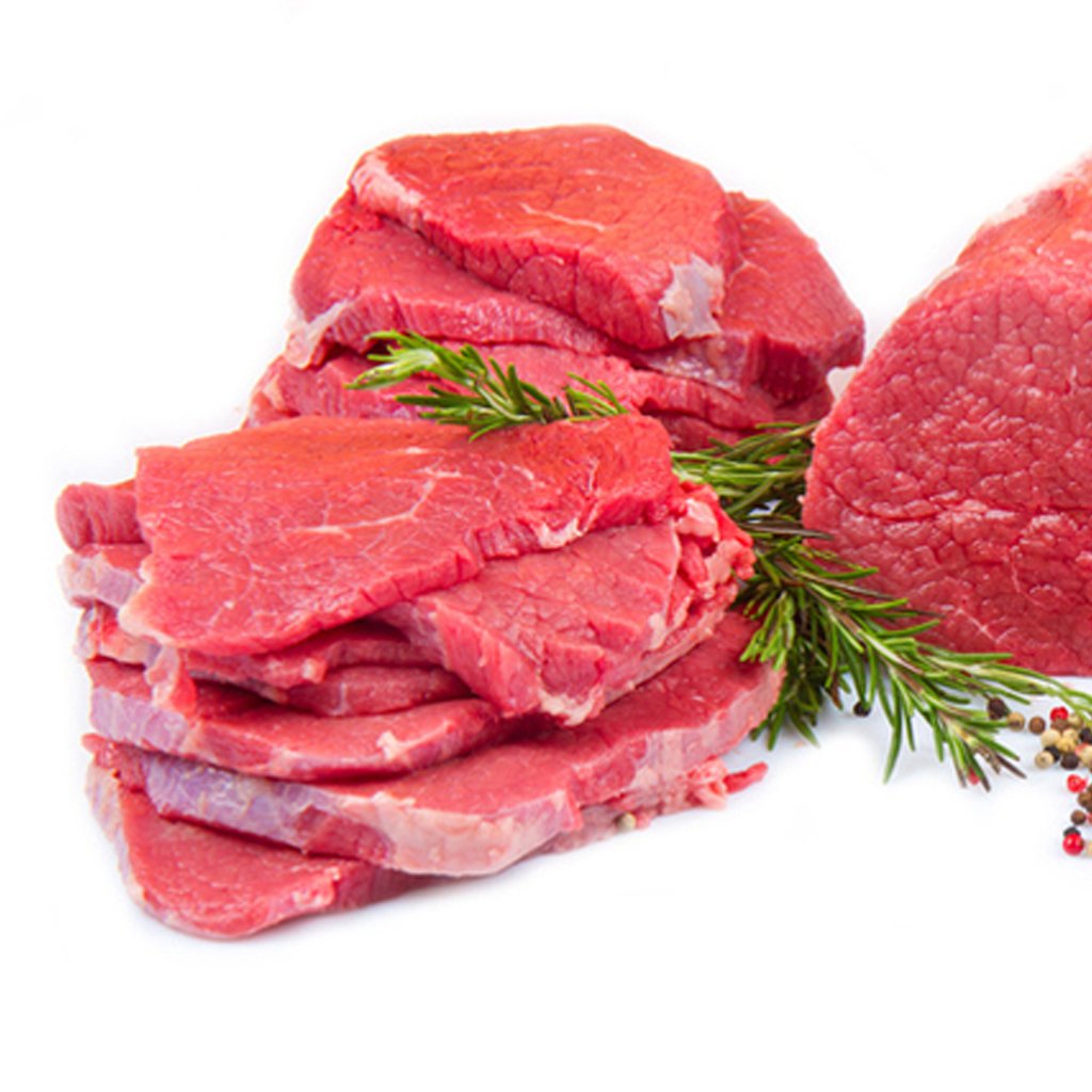 Фото мясо на белом фоне