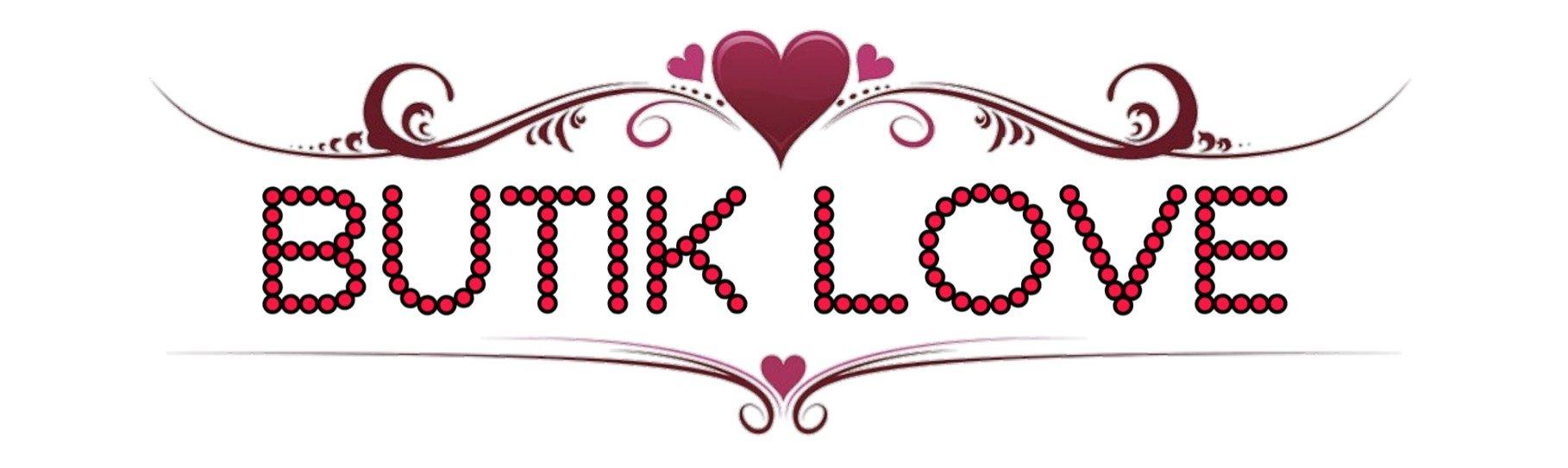 Love boutique. Butik Love logo.