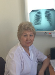 Рентгенолог Жукамыс Давлеткалеевна Ахметова