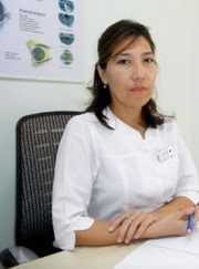 Офтальмолог Алия Ниязовна Сагандыкова