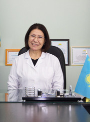 Главный врач Садат Кондыбаевна Саткенбаева