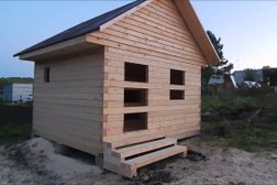 Столярный дом Ударцева семейная мастерская по изготовлению перевозных, мобильных и брусовых бань, дач и садовой мебели из хвойных пород дерева, с рейтингом 3 - находится по адресу Барнаул, Кулагина, 6 