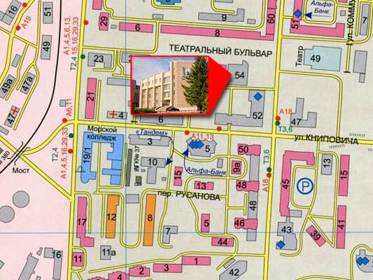 Карта мурманска с улицами и домами подробно смотреть ленинский район