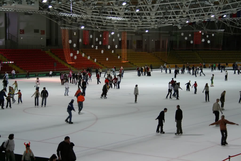 Крытый конькобежный центр в Крылатском