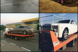 Служба эвакуации автомобилей на улице Толстого в Кропоткине