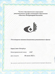Ветеринар, ветеринарный врач-дерматолог Екатерина Алексеевна Сергеева