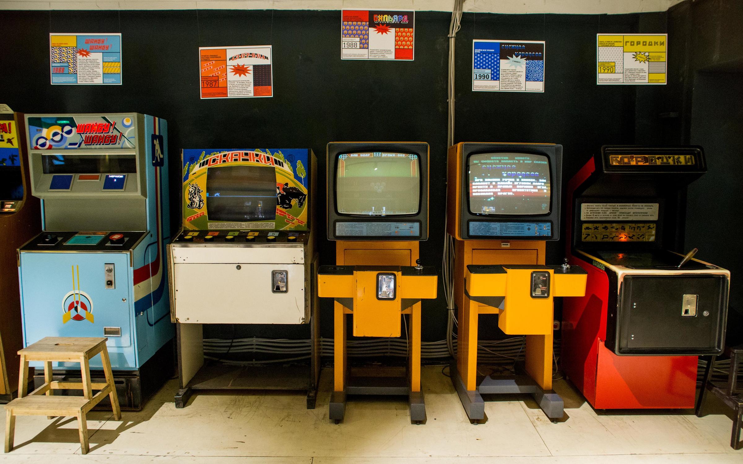 Советские игровые автоматы музей букмекерская контора париматч в минске адреса
