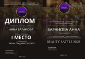 сертификат/документ Студии Анны Романовой