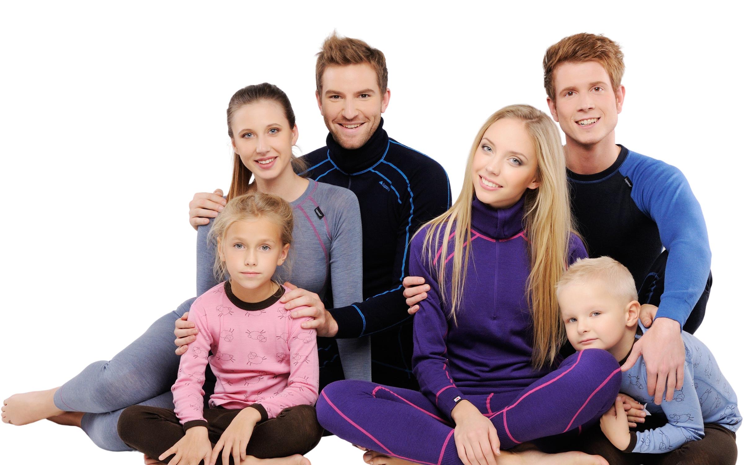 Одежда для всей семьи реклама