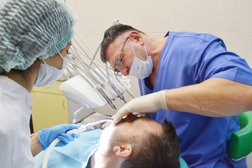 Стоматологическая клиника Здоровье, с рейтингом 4.6 - находится по адресу Ленинградская область, Кудрово, Европейский проспект, 14 к4 