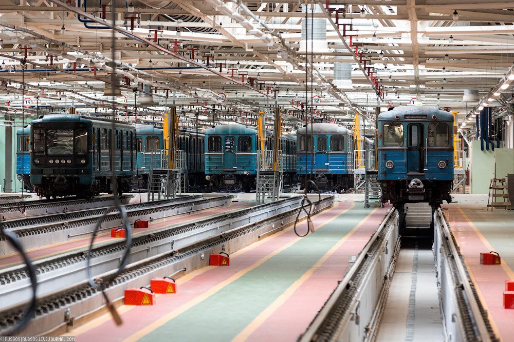 Депо метро в москве