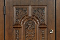 Салон белорусских входных дверей Стальная Линия, с рейтингом 4.4 - находится по адресу Алматы, Ауэзова, 3/11а 