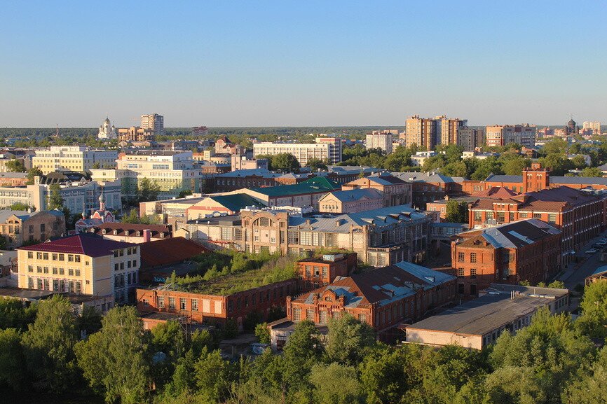 Панорама города Иваново