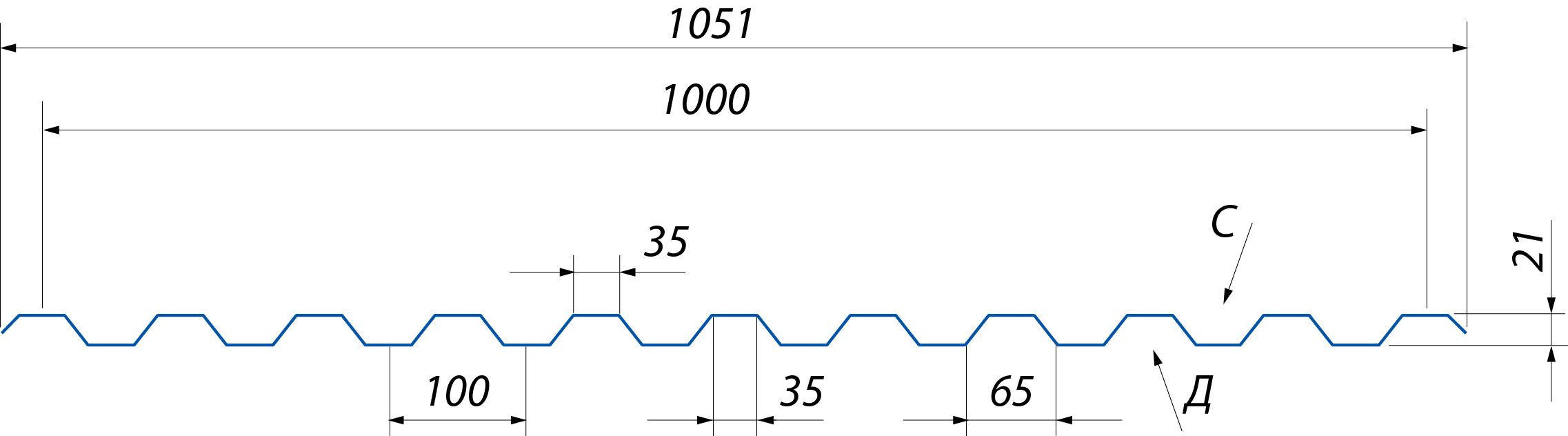 Ширина 20. Профлист мп20 чертеж. Профнастил МП-20 чертеж. МП-20 профнастил характеристики. Профлист с21 высота гофры.