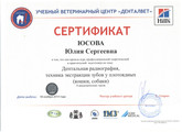 сертификат/документ Ветеринарной клиники Ветмиссия на улице Павла Корчагина