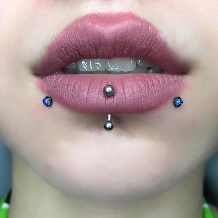 Group homemade sweet piercing