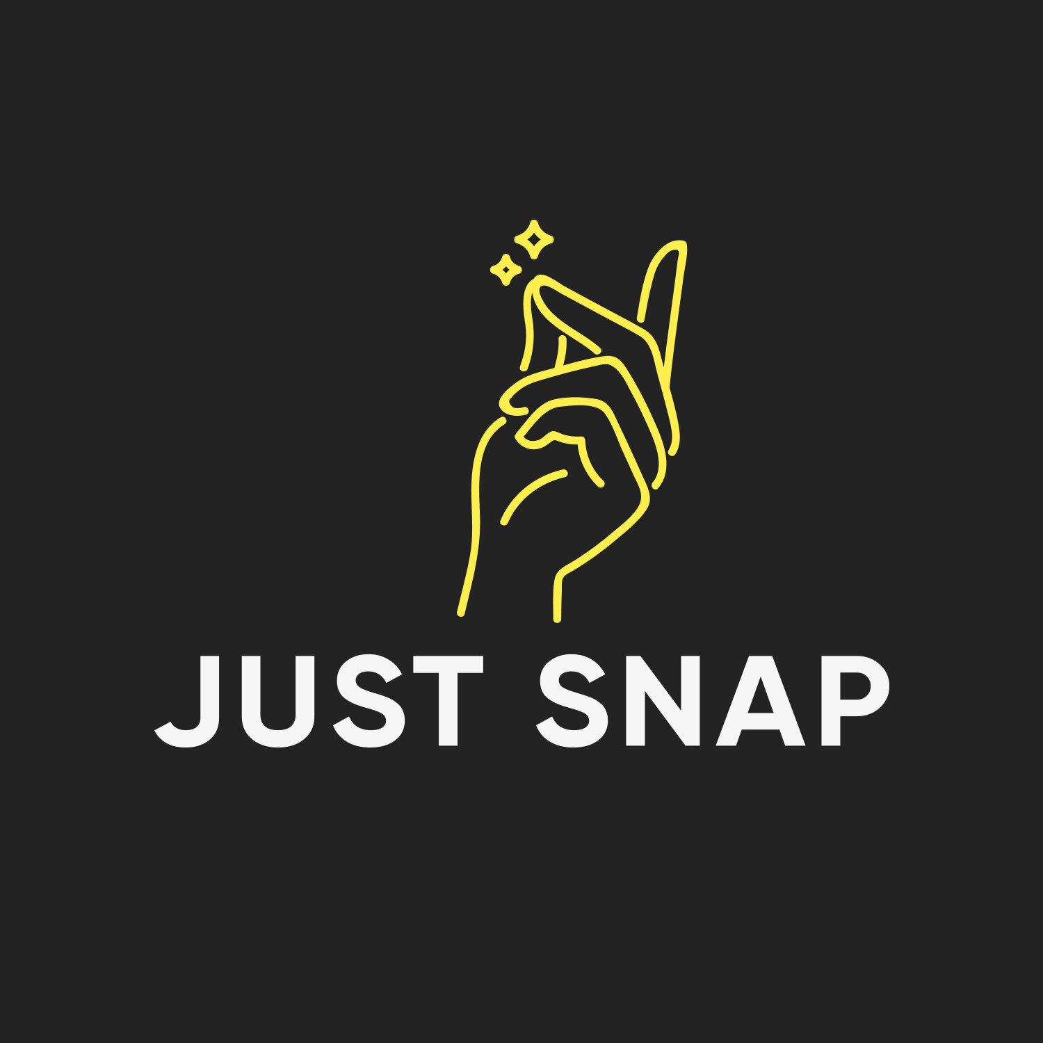 Just Snap. Snap logo. Hate Agency.