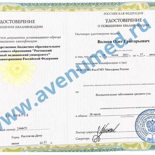 Олег Григорьевич Волков