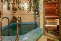 Банный комплекс на дровах Загородный, с рейтингом 4.5 - находится по адресу Москва, Авиационная улица, 17 