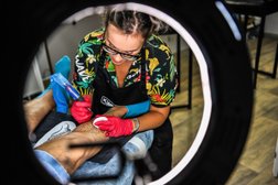 Тату-студия Алины Евдокимовой, с рейтингом 5 - находится по адресу Москва, Ленинградский проспект, 78к1 