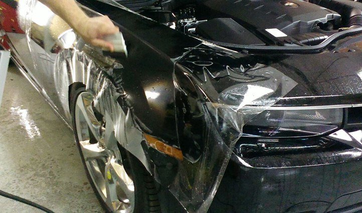 Тонировка стекол автомобиля на кантемировской