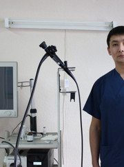 Эндоскопист, хирург Данияр Кожантаевич Алмагамбетов