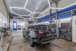 Автосервис AngarPaint, с рейтингом 4.7 - находится по адресу Санкт-Петербург, Пушкин, Сапёрная улица, 67ВК1 