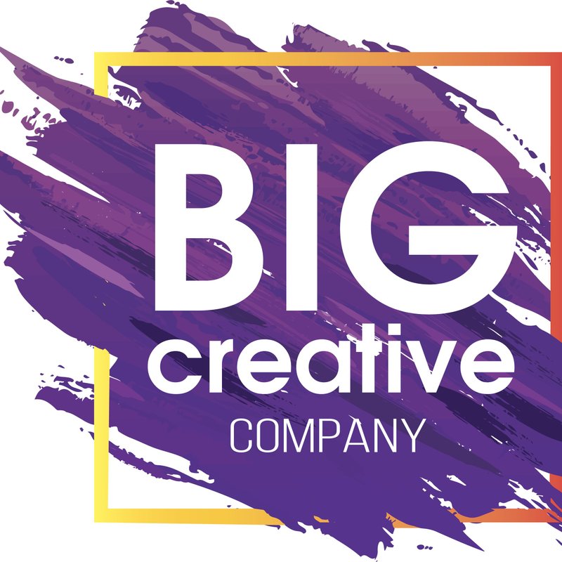 Big company. Big Creative Company Челябинск. Биг креатив лого. Логотип Creative. Artistic&co. логотип.