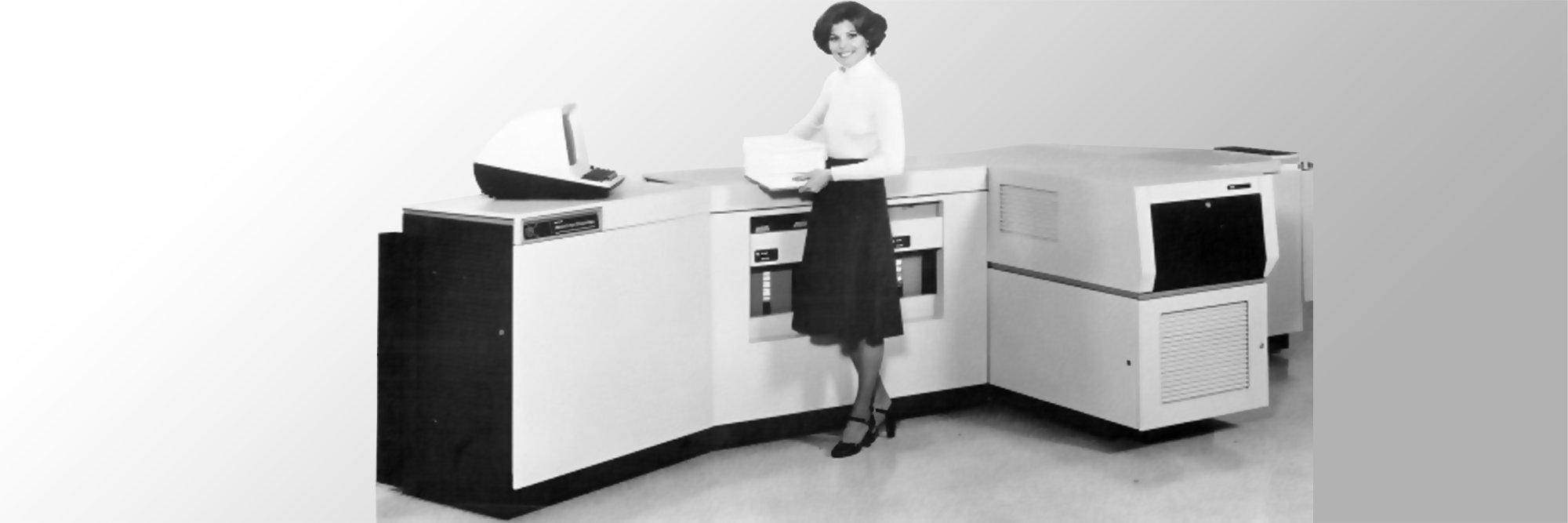 Первый лазерный принтер Xerox 9700