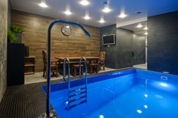 Баня на Ипподромной, с рейтингом 4.8 - находится по адресу Омск, Октябрьский административный округ, Полёт, 644000, Ипподромная улица, 14А/1 