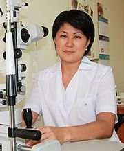 Офтальмолог Айсалкын Анатаевна Багишпекова
