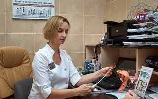 фотография работы врача Евгении Михайловны Назимовой