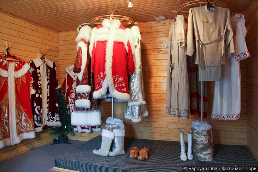 Гардеробная Деда Мороза