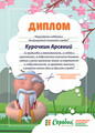 сертификат/документ Школы устного счета Соробан на Транспортной улице